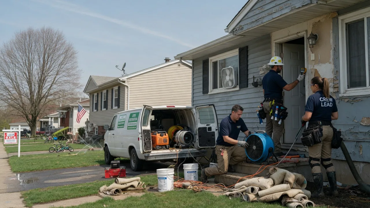Flood Cleanup in Urbandale, IA near me