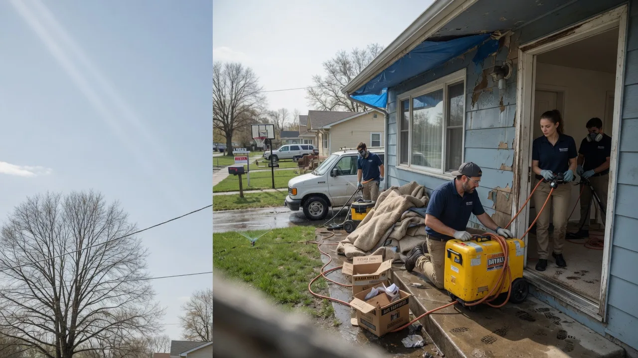 Basement Flood Cleanup in Urbandale, IA near me